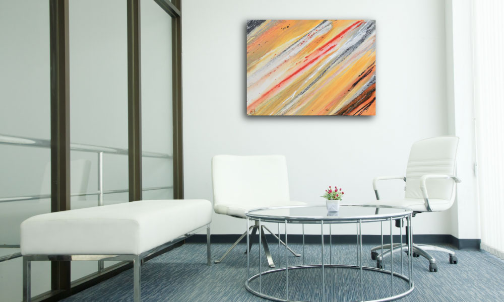 Tigers Eye Original Artwork by Adriana Elena