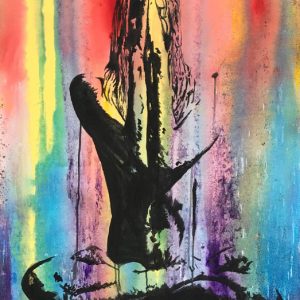 Yoga Girl 1 Original Artwork by Adriana Elena