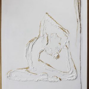 Yoga Girl 2 Original Artwork by Adriana Elena