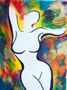 Female Energy Original Artwork by Adriana Elena