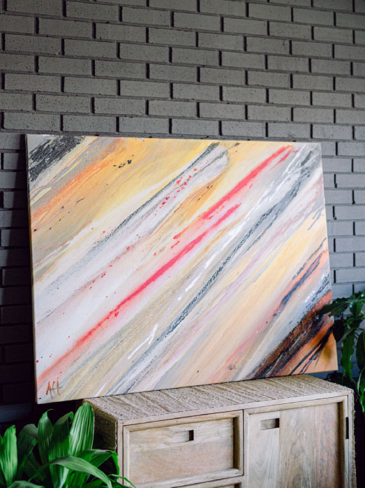 Tigers Eye Original Artwork by Adriana Elena