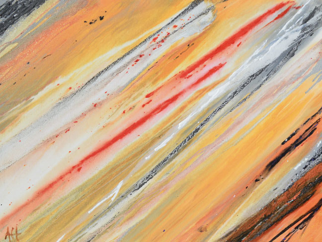 Tigers Eye Original Artwork by Adriana Elena